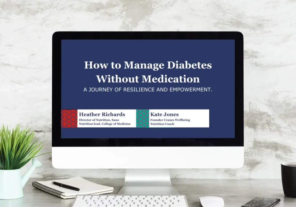 how to manage diabetes without medication